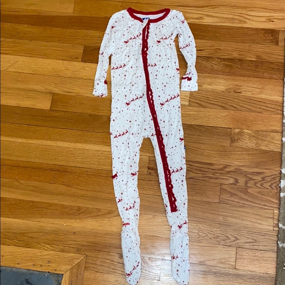 Kickee Pants Christmas Footed Pajamas